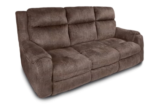 Power Headrest Double Reclining Sofa
