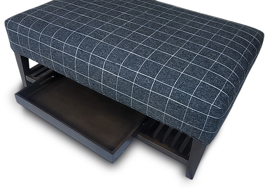 Ottoman with Tray