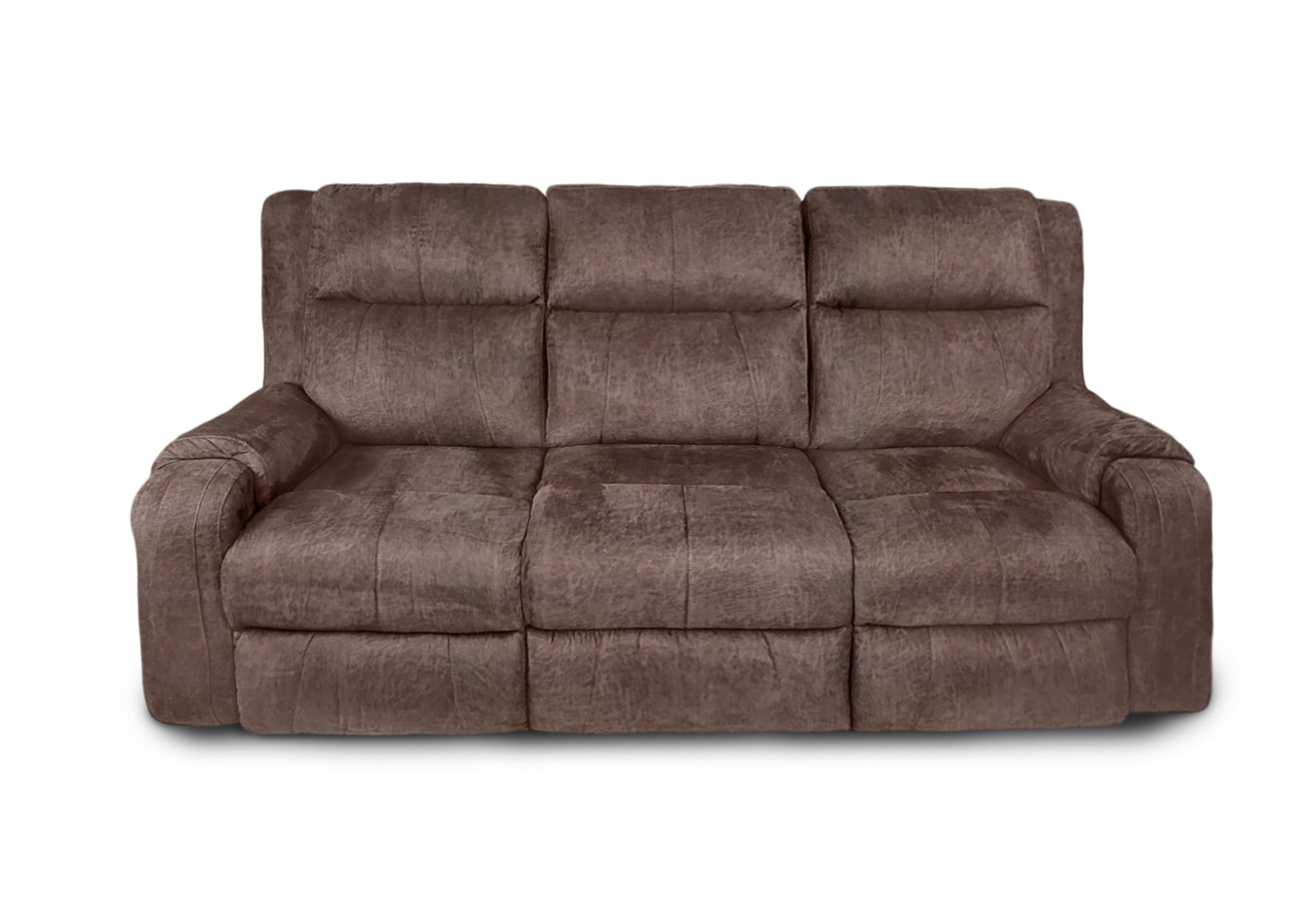 Power Headrest Double Reclining Sofa