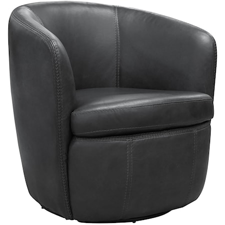 Barolo Slate Swivel Chair