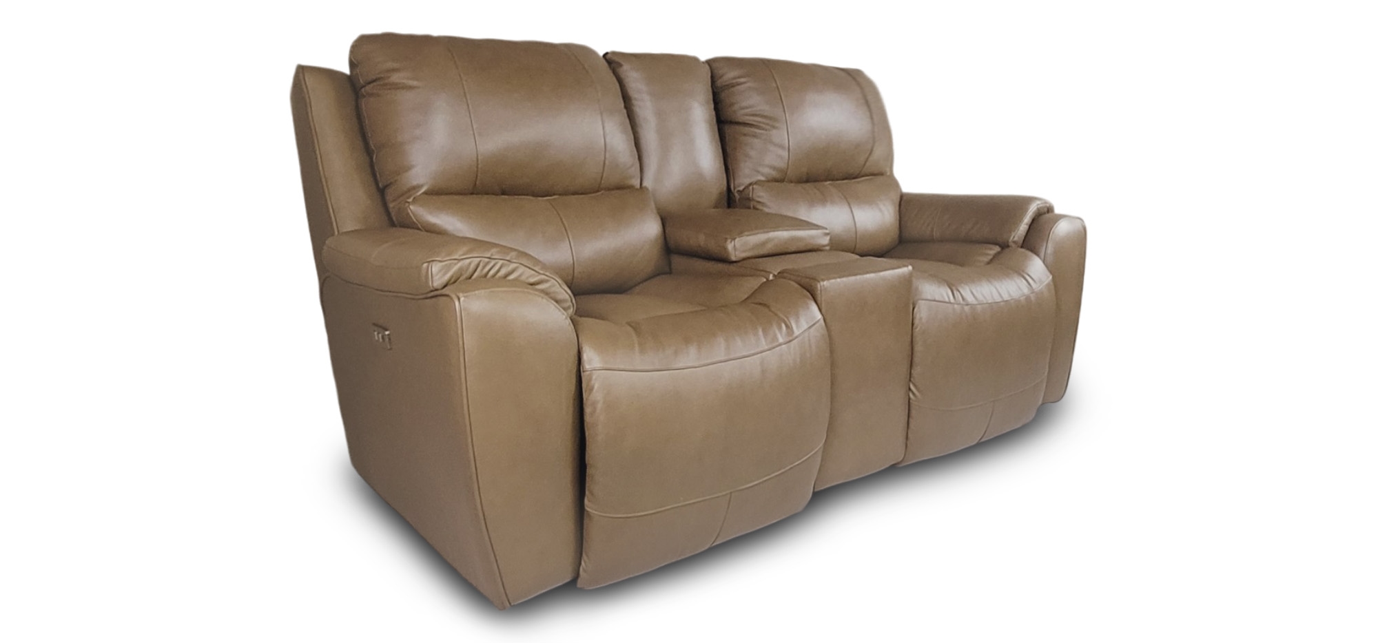Southern Motion Westchester Power Headrest Console Loveseat