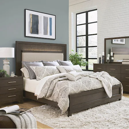 Modern Mix Queen Bed