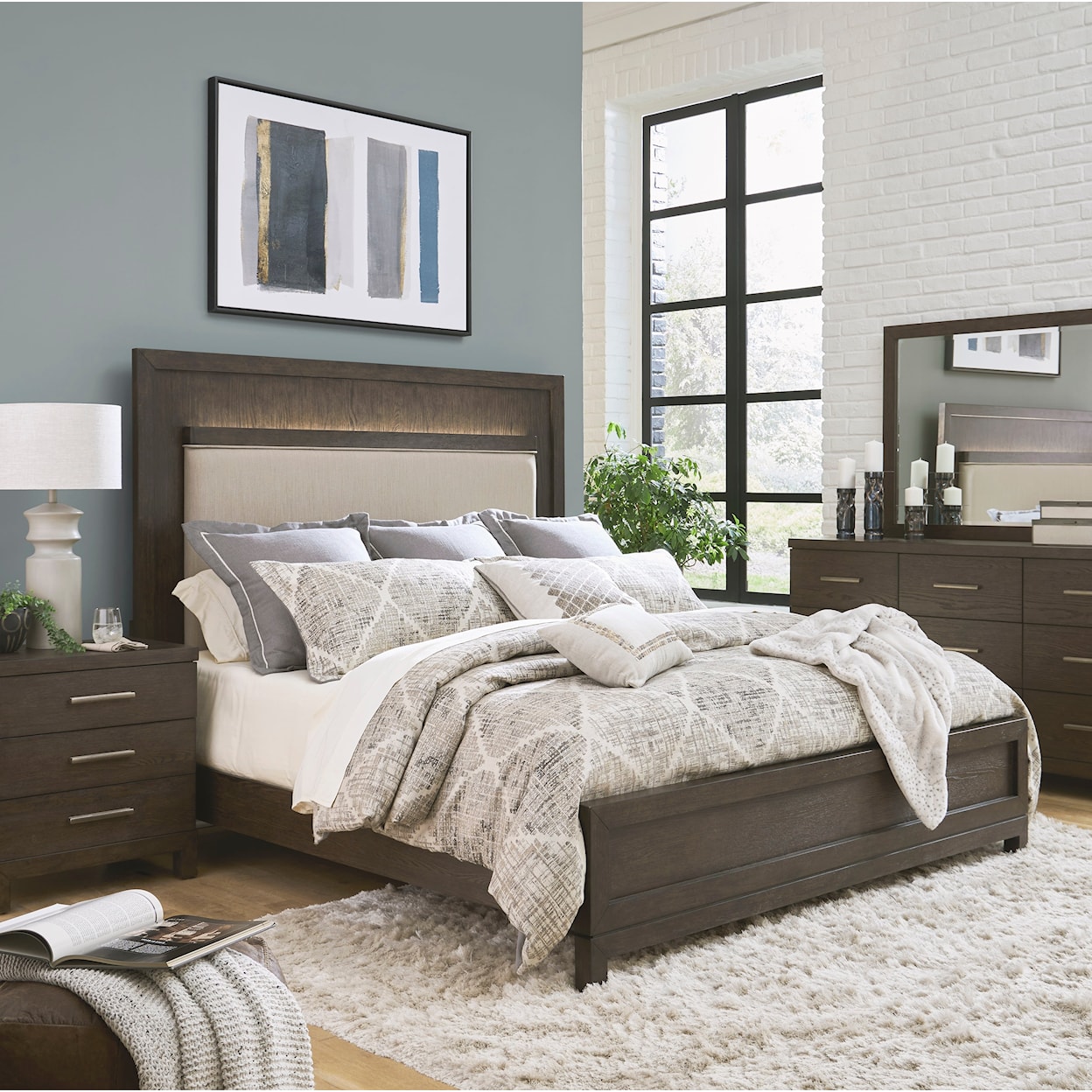 Liberty Furniture Modern Mix Group Modern Mix Queen Bed