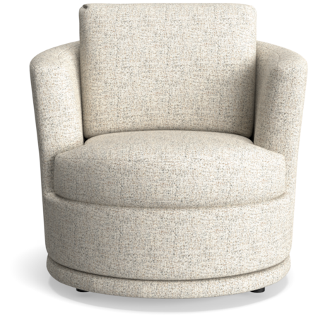 Swivel Barrel Chair