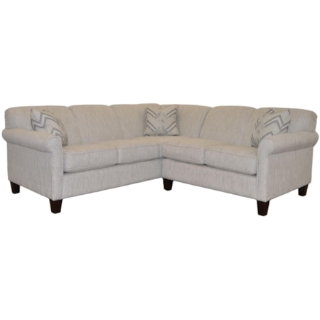 4-Seat Sectional Sofa w/ LAF Return Sofa