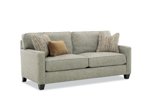 Contemporary Sofa with Bench Seat