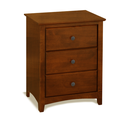 3-Drawer Nightstand