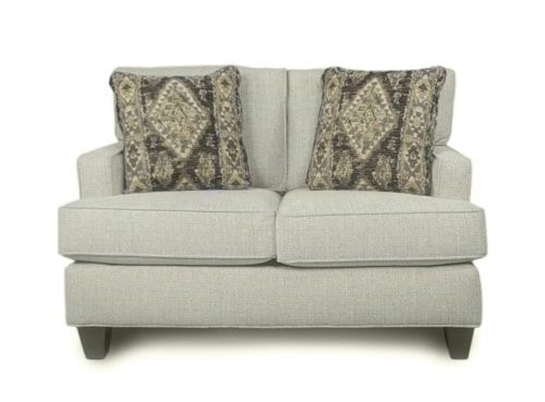 Customizable Shallow Loveseat