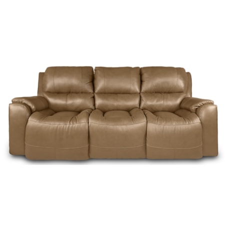 Power Headrest Double Reclining Sofa