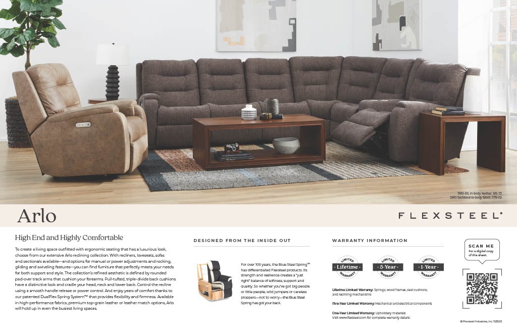 Arlo 6 Pc Sectional