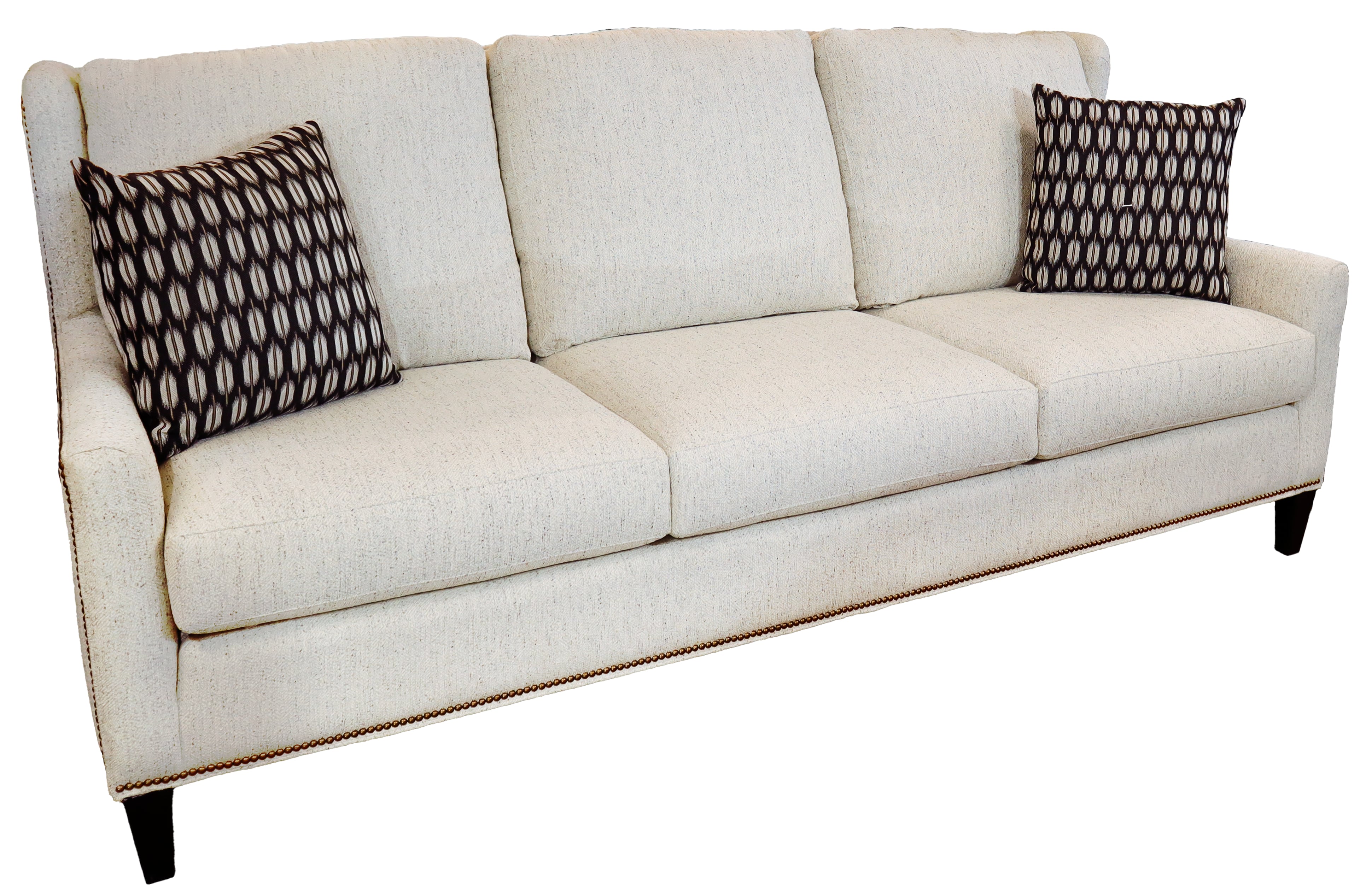 Sofa with Nail-Head Trim