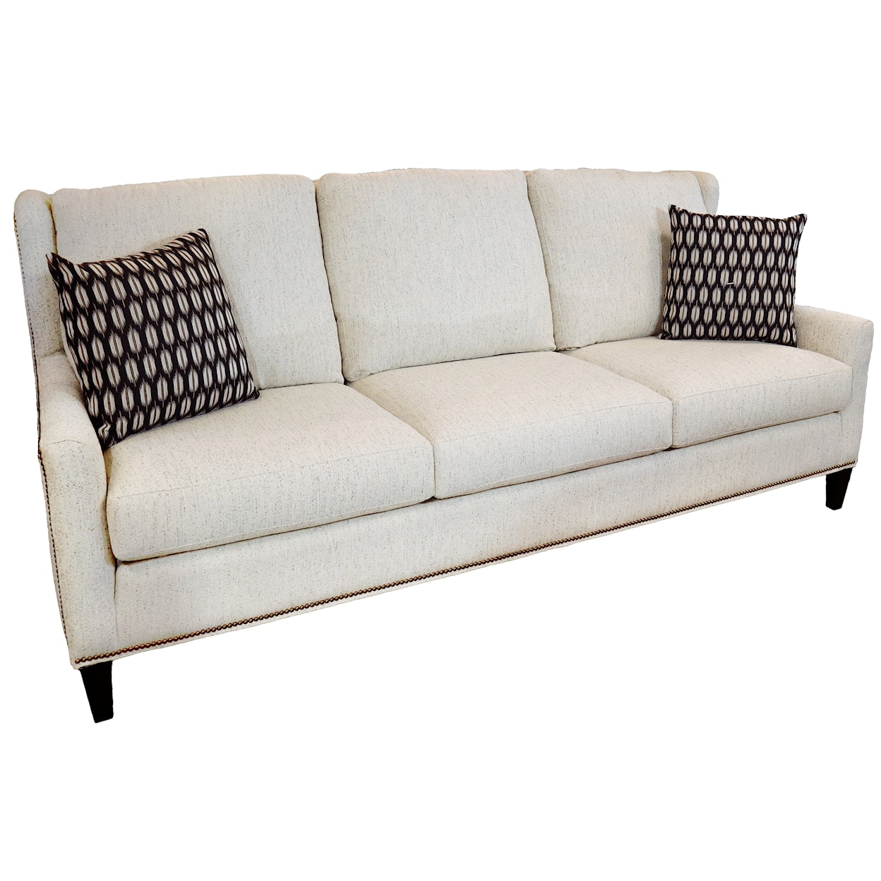 Smith Brothers 270 Sofa with Nail-Head Trim