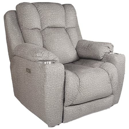 Pwr Hdrst Big Man's Wall Hugger Recliner