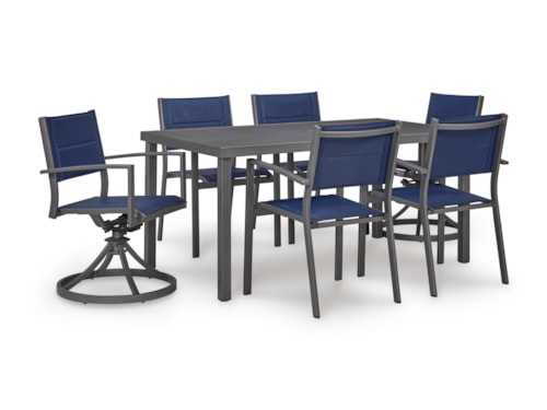 Outdoor 7 pc Dining Set