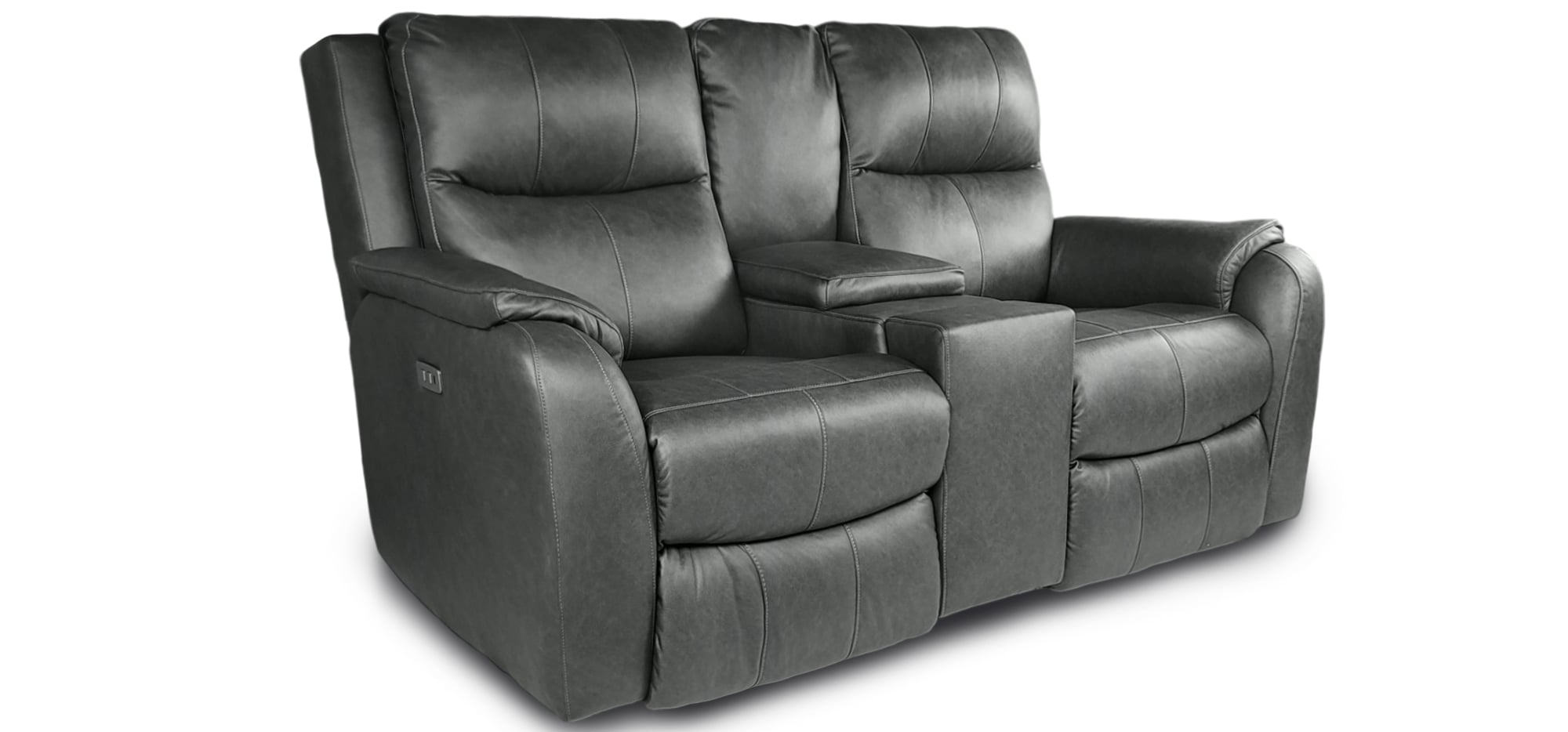 Power Loveseat with Console