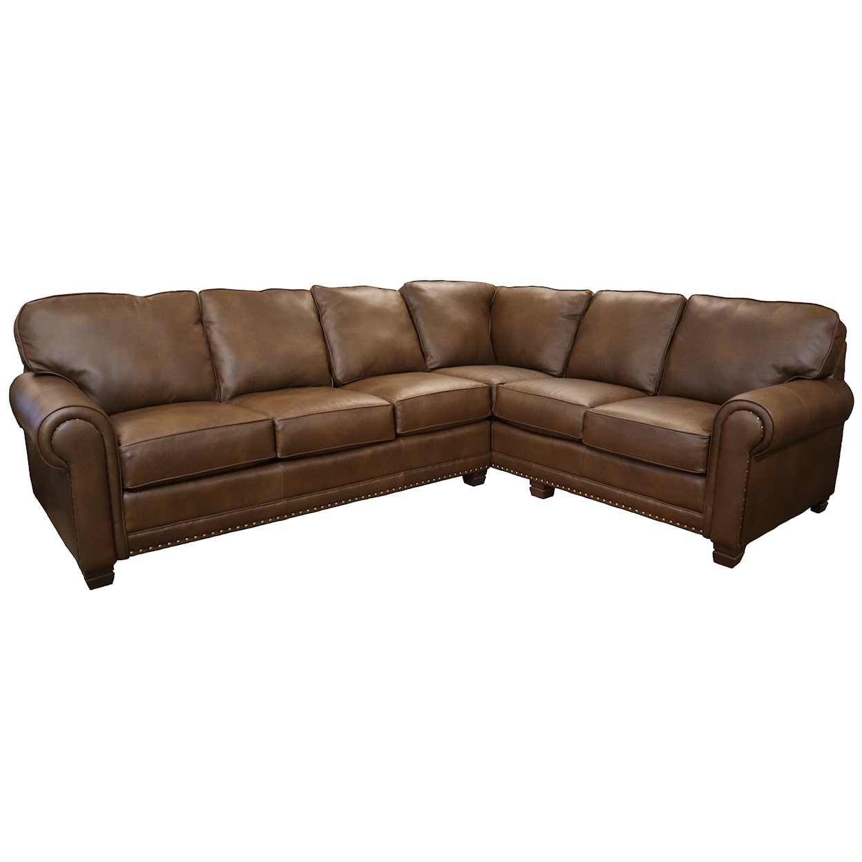 Smith Brothers 393 Sectional Sofa