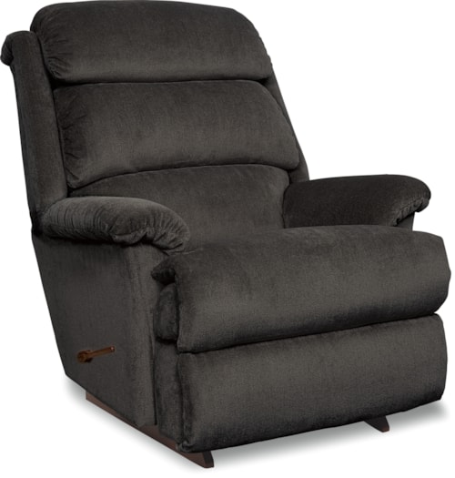 Rocker with Channel-Tufted Back