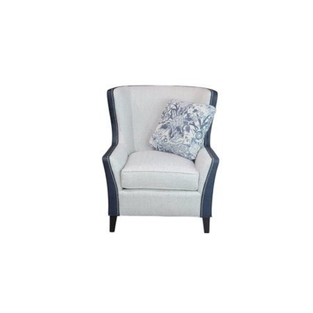 Upholstered Wingback Chair