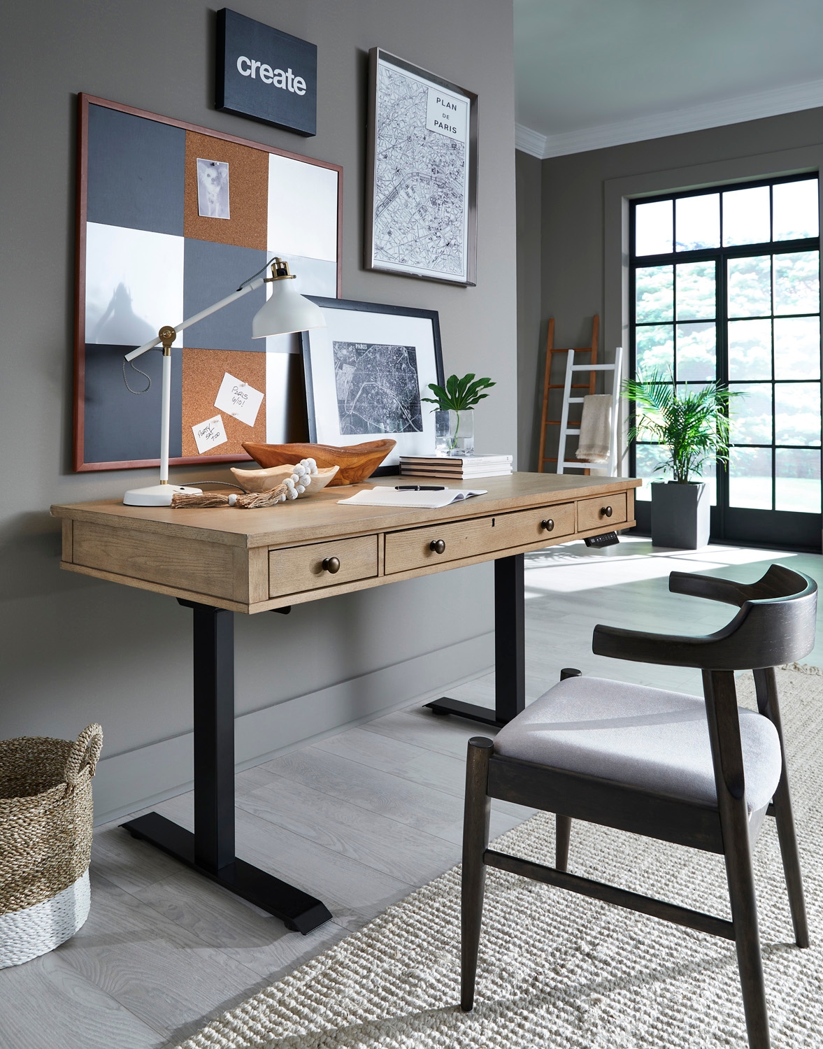 Adjustable Height Desk