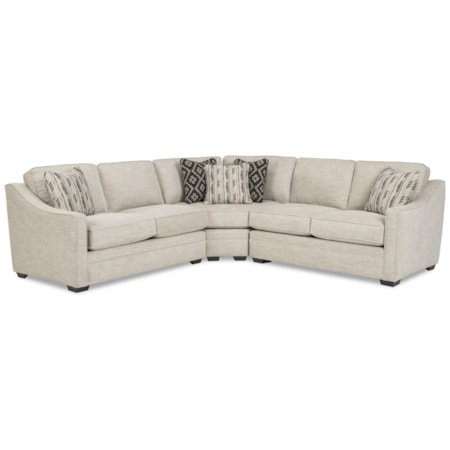 Customizable 3-Piece Sectional