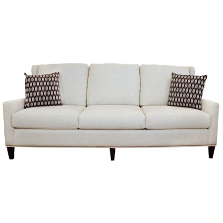 Sofa with Nail-Head Trim