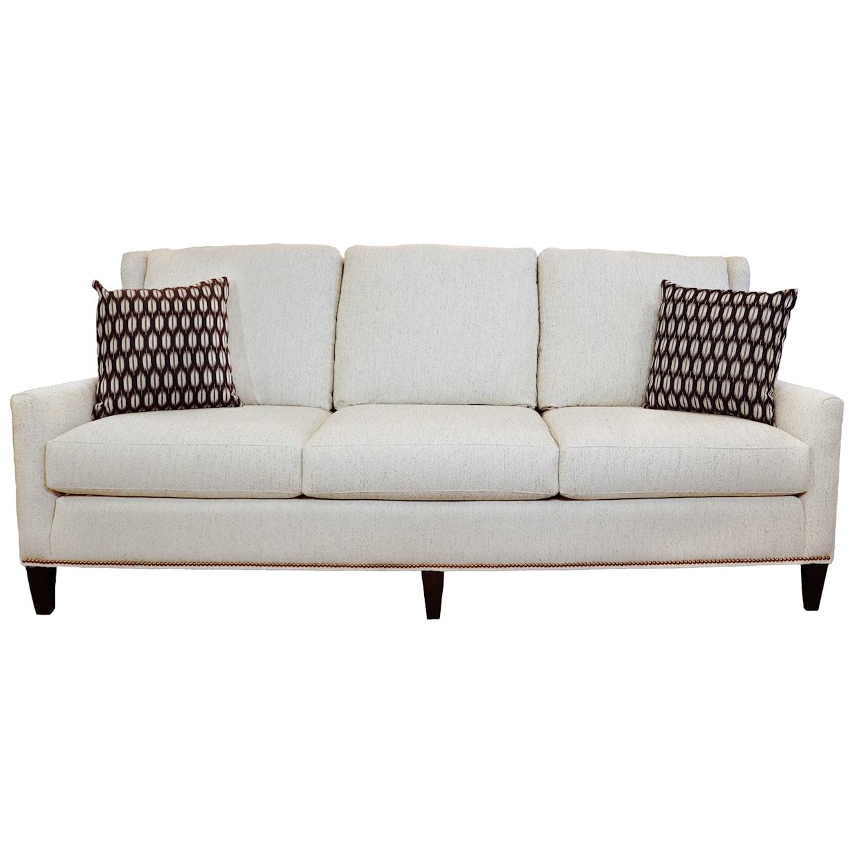 Smith Brothers 270 Sofa with Nail-Head Trim