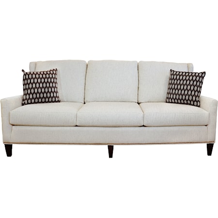 Sofa with Nail-Head Trim