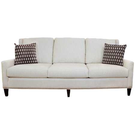 Sofa with Nail-Head Trim