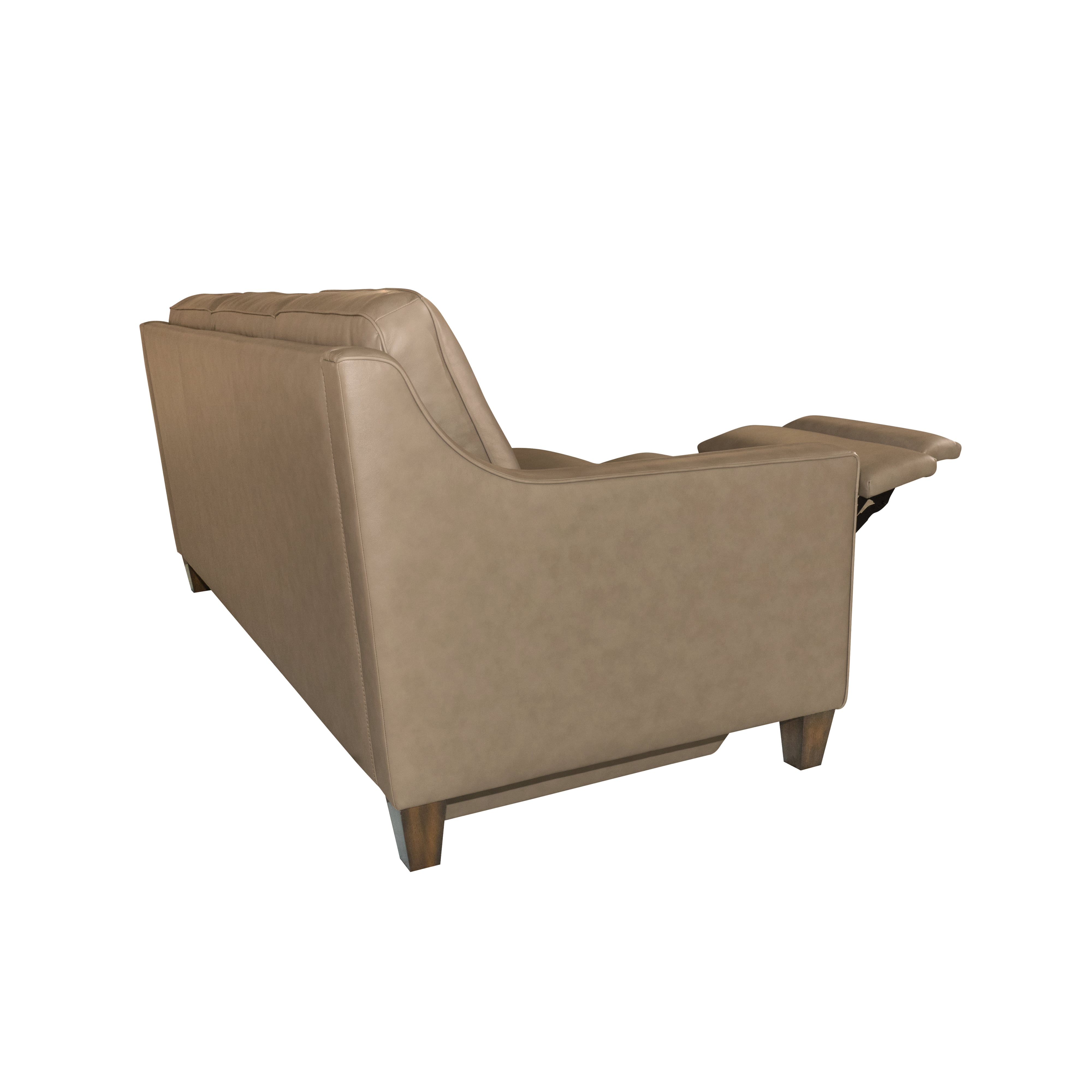 Leather Reclining Sofa