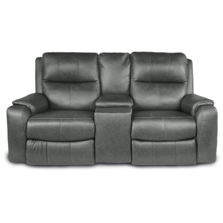Power Loveseat with Console