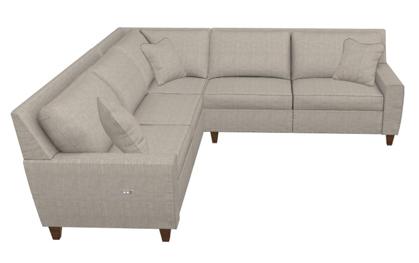 LaZBoy Edie LRM89764PKG Edie Sectional Godby Home Furnishings