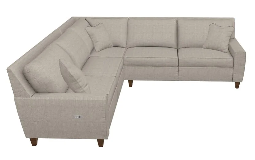 LaZBoy Edie LRM89764PKG Edie Sectional Godby Home Furnishings Reclining Sectional Sofa
