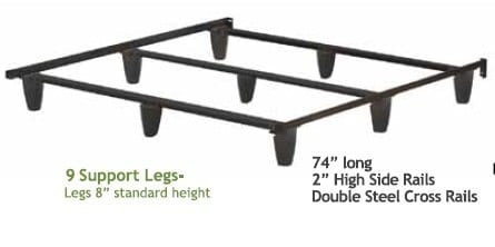 King Designer Bed Frame