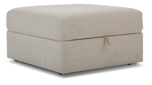 Contemporary Square Storage Ottoman