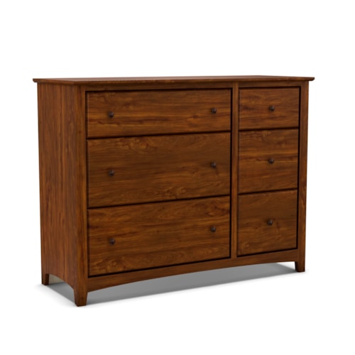 Generations 6-Drawer Combo Dresser