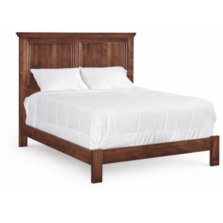 Queen Raised Panel Bed