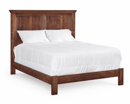 Queen Raised Panel Bed