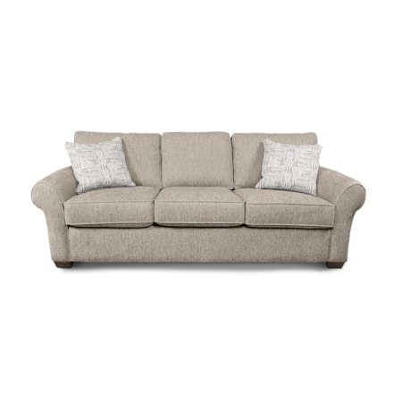 91" Three Cushion Sofa