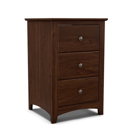 3-Drawer Nightstand