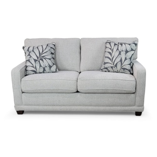 Transitional Apartment-Size Sofa