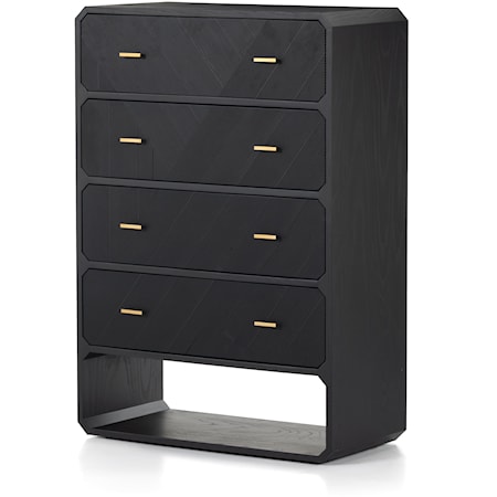 Caspian 4 Drawer Dresser