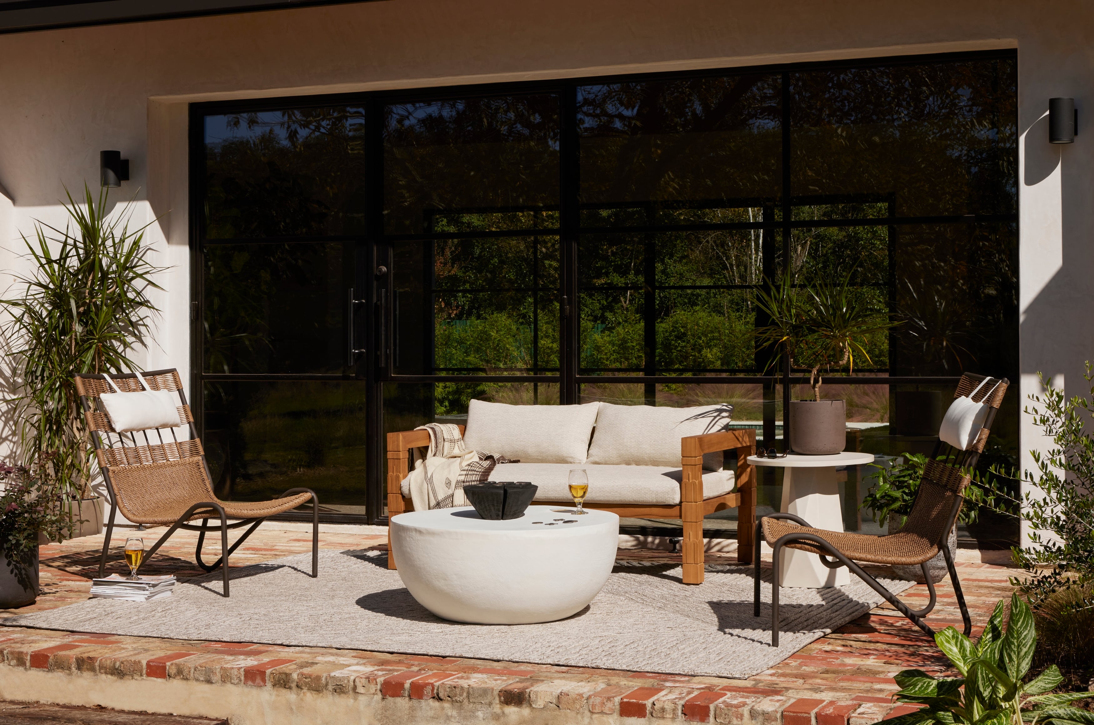 Four Hands Basil Outdoor Occasional Tables