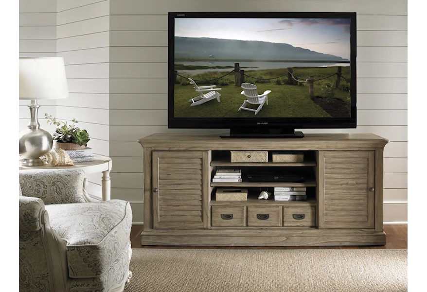 Barton Creek Travis TV Console by Sligh at Z & R Furniture