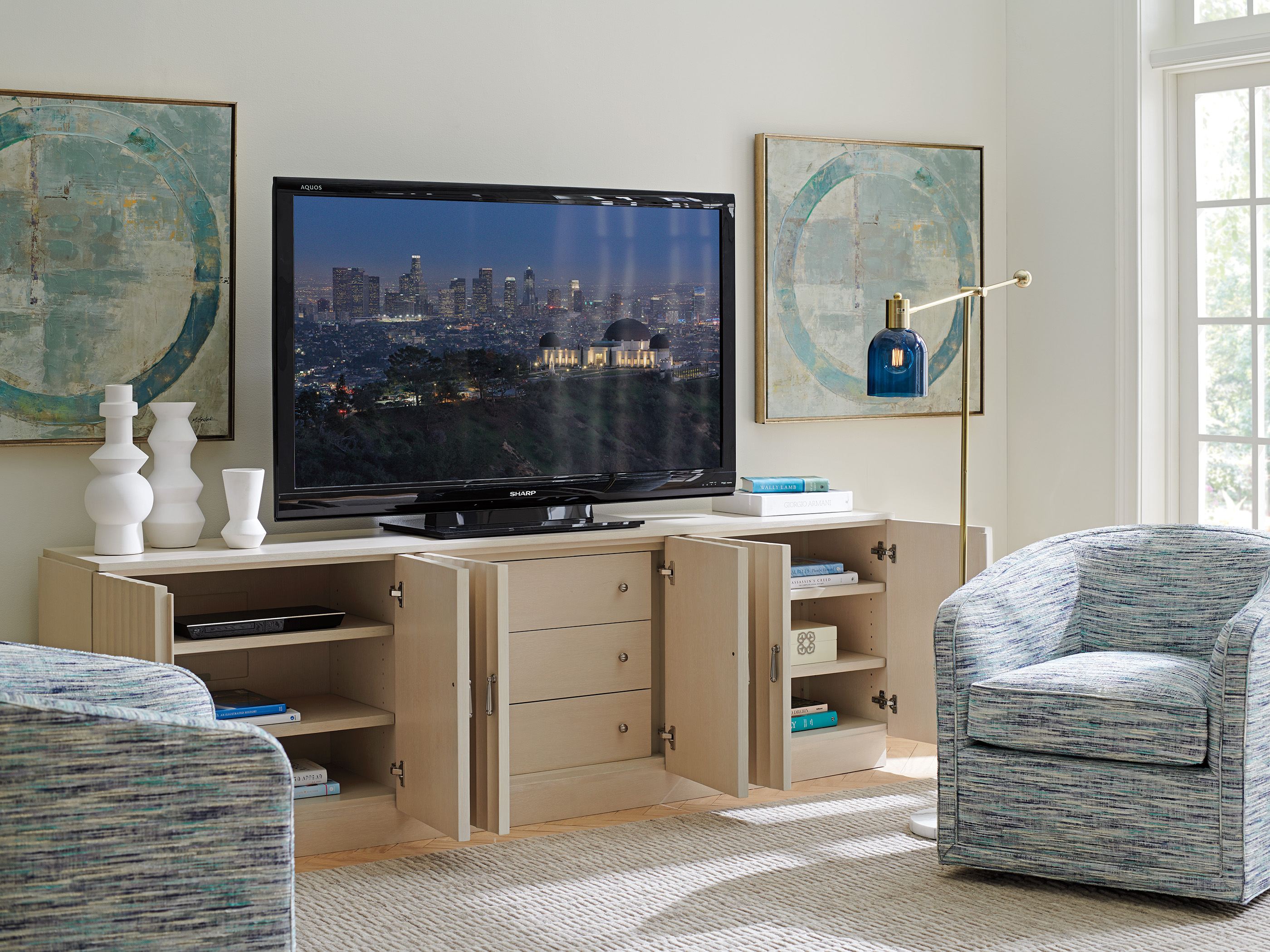 San Marcos Media Console