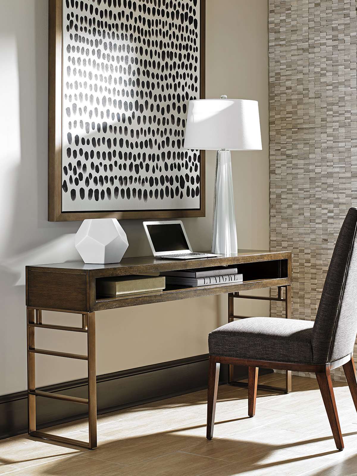 Sligh Cross Effect Modern Office Console