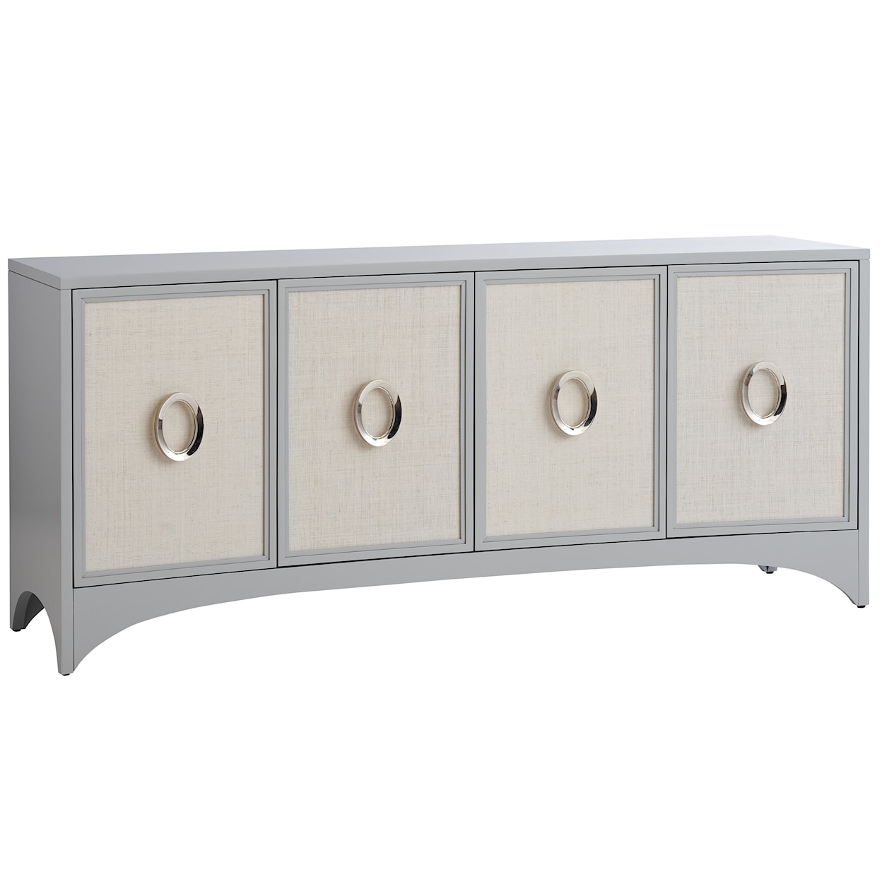 Sligh Studio Designs Newbury Park Raffia Media Console