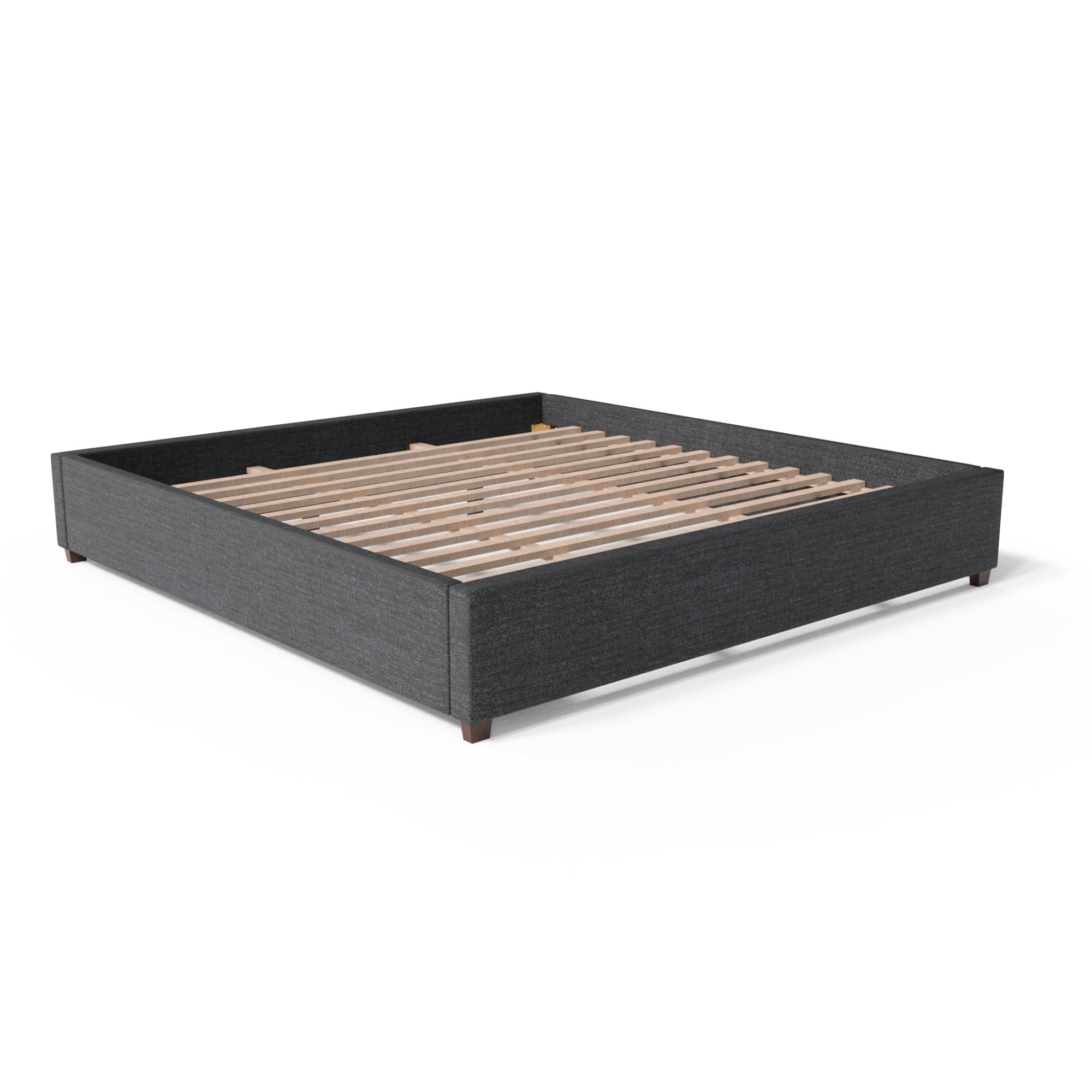 Malouf Eastman STFFCHEASTPL Full Charcoal Eastman Platform Bed Base ...