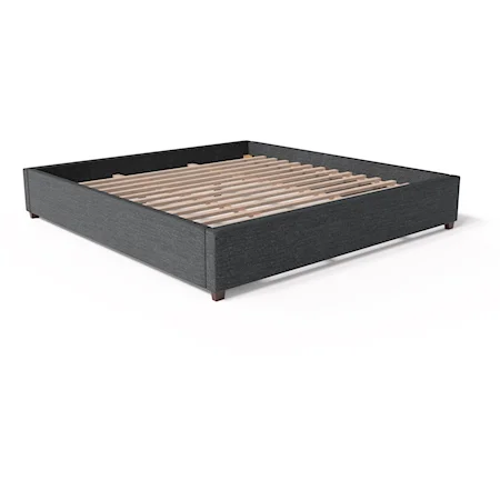 Twin Charcoal Eastman Platform Bed Base