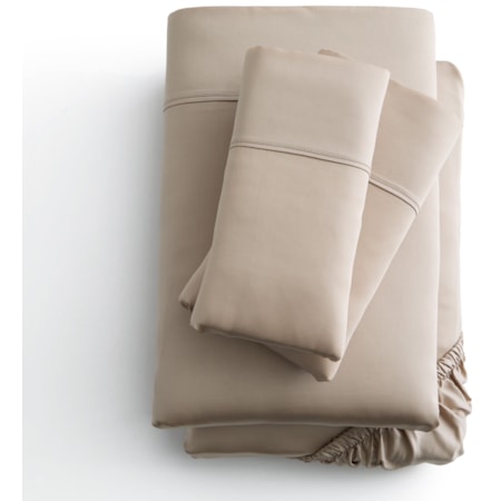 Queen Ecru TENCEL® Pillowcase