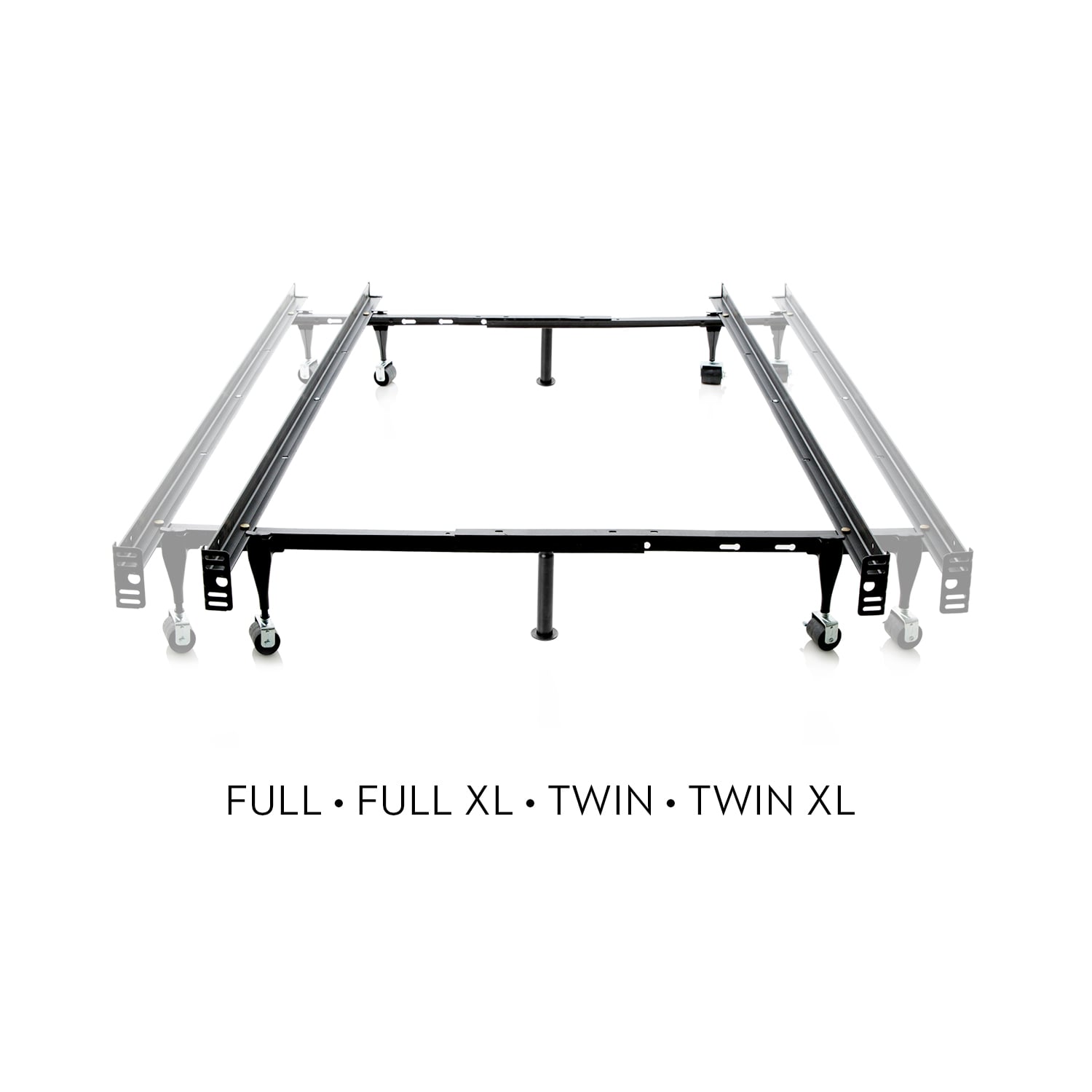 Glides  Twin/Full Adj Bed Frame